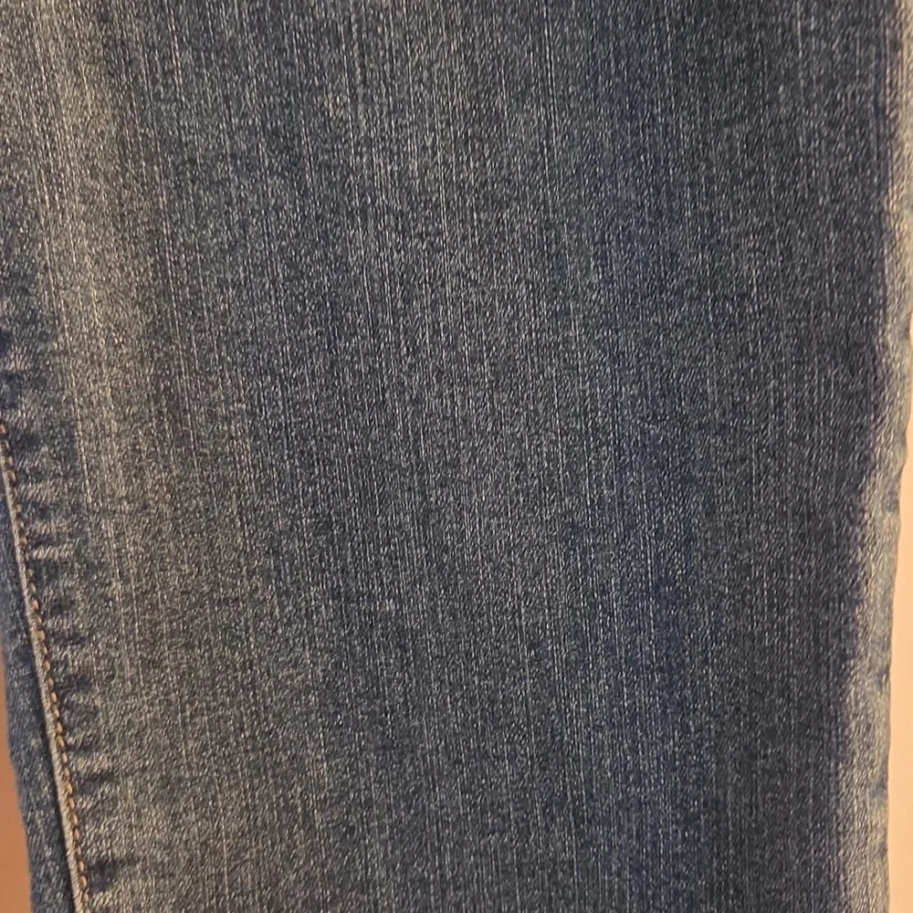 NYDJ Blue Denim Jeans - Classic Straight Crop 4 - Picture 2 of 6